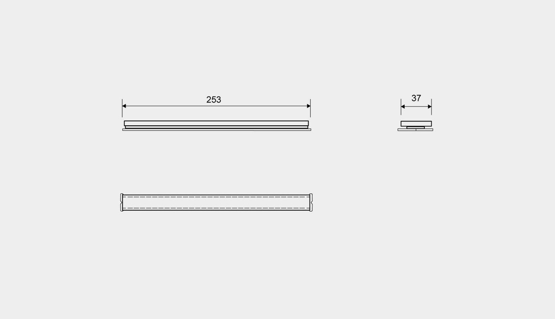 Panel Unidrain Golvbrunn HighLine