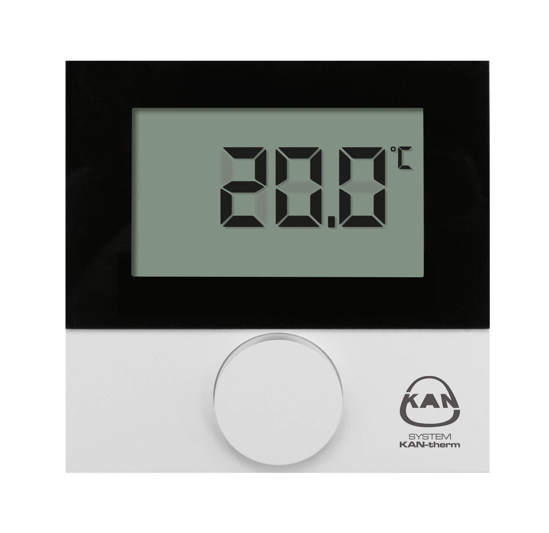 Romtermostat KAN-therm Basic+ med LCD Standard (oppvarming)